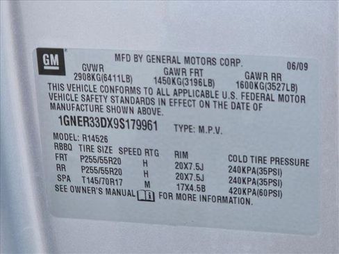 Used 2009 Chevrolet Traverse LTZ FWD image 24