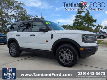 Certified 2024 Ford Bronco Sport Badlands