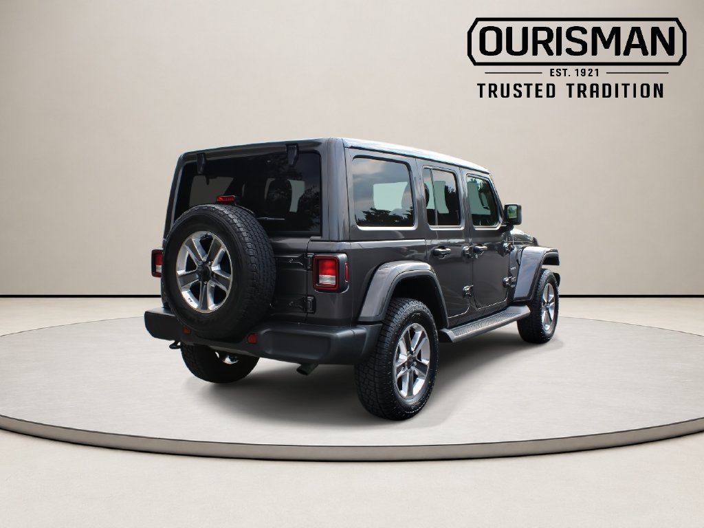 Used 2021 Jeep Wrangler Unlimited Sahara AWD/4WD image 9