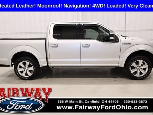 Used 2018 Ford F150 Platinum w/ Technology Package image 1