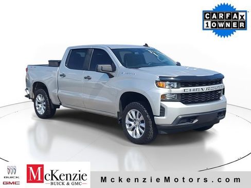 Used 2021 Chevrolet Silverado 1500 Custom AWD/4WD image 1