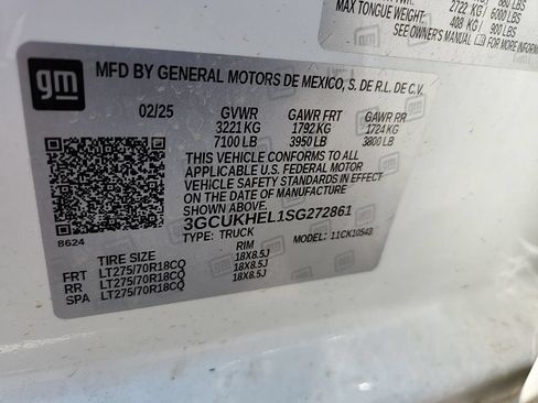 Certified 2025 Chevrolet Silverado 1500 ZR2 w/ Technology Package AWD/4WD image 60
