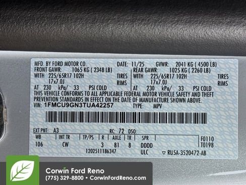 New 2026 Ford Escape Active w/ Cold Weather Package image 32