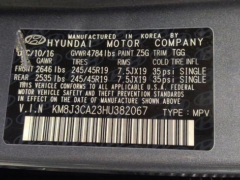 Used 2017 Hyundai Tucson Sport w/ Cargo Package image 33