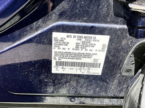 Used 2016 Ford Edge SEL w/ Equipment Group 201A AWD/4WD image 9