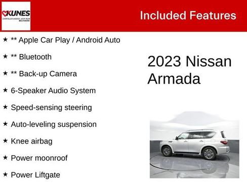 Used 2023 Nissan Armada SL image 3