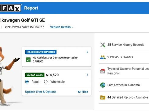 Used 2017 Volkswagen GTI SE FWD image 15