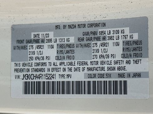 Used 2024 MAZDA CX-90 Plug-In Hybrid w/ Premium Pkg AWD/4WD image 12