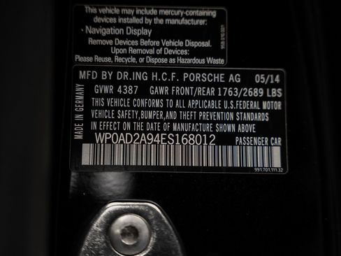 Used 2014 Porsche 911 Turbo S AWD/4WD image 61