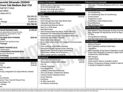 Used 2023 Chevrolet Silverado 2500 Custom w/ Custom Value Package AWD/4WD image 9