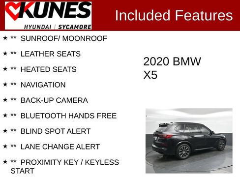Used 2020 BMW X5 M50i AWD/4WD image 2