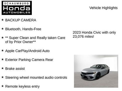 Used 2023 Honda Civic Sport image 14