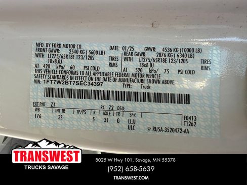 Used 2025 Ford F250 XLT AWD/4WD image 18