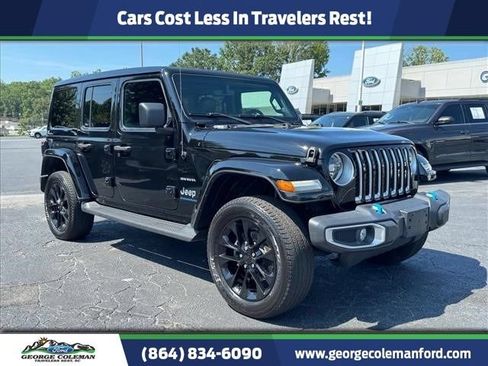 Used 2023 Jeep Wrangler Unlimited Sahara w/ Cold Weather Group AWD/4WD image 1