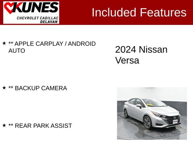 Used 2024 Nissan Versa SV FWD image 3