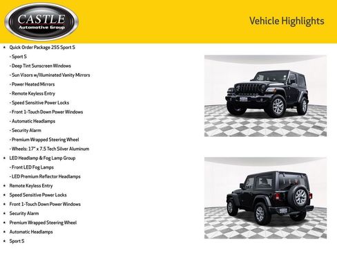 Used 2023 Jeep Wrangler Sport AWD/4WD image 4