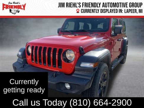 Used 2020 Jeep Wrangler Unlimited Sport AWD/4WD image 1