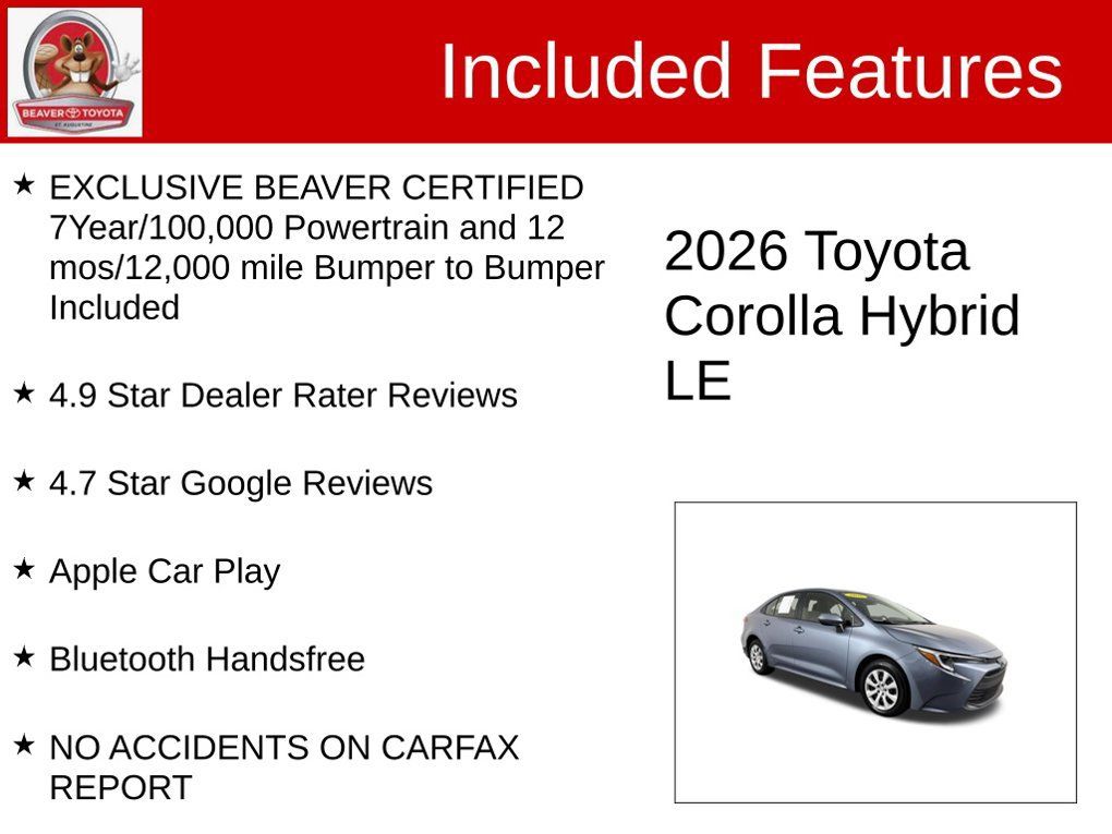 Used 2026 Toyota Corolla LE FWD image 4