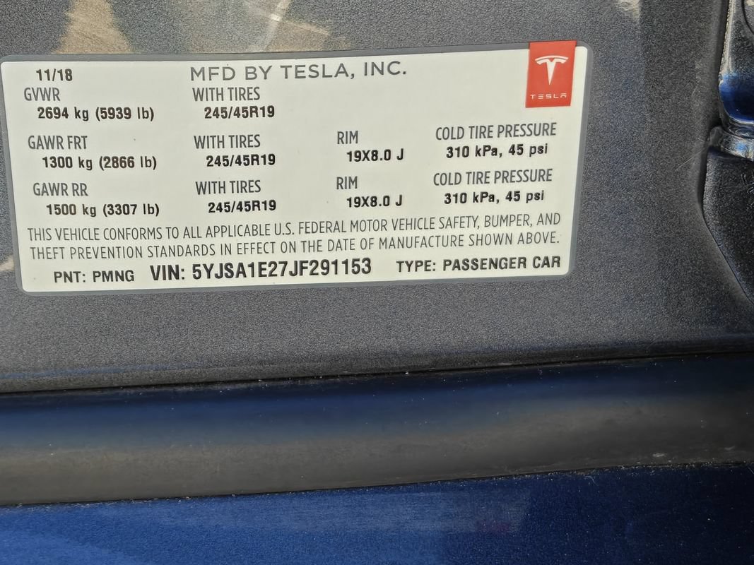 Used 2018 Tesla Model S 100D AWD/4WD image 15