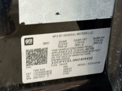 Used 2021 Chevrolet Silverado 1500 Custom Trail Boss image 30