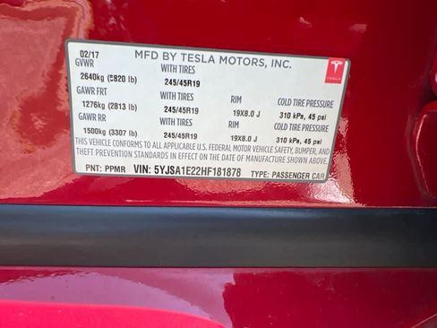 Used 2017 Tesla Model S 90D AWD/4WD image 25