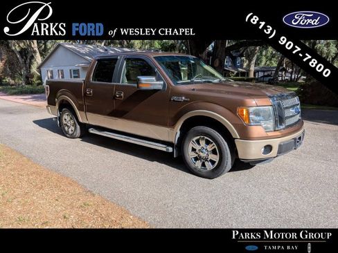 Used 2012 Ford F150 Lariat w/ Lariat Chrome Pkg RWD image 4