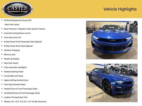 Used 2023 Chevrolet Camaro SS RWD image 4