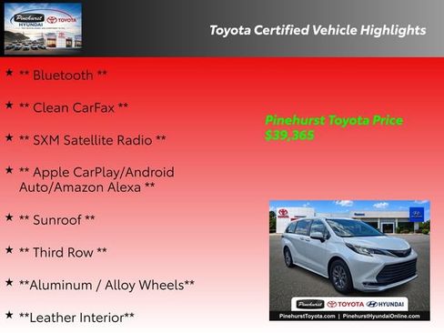 Certified 2023 Toyota Sienna XLE FWD image 19