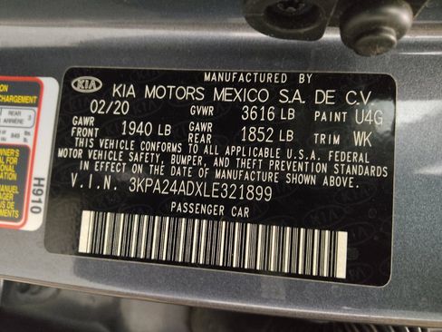 Used 2020 Kia Rio S FWD image 33