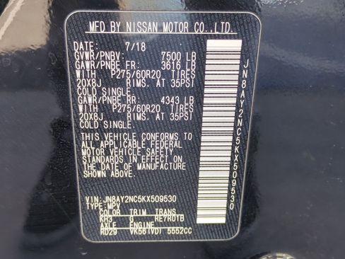 Used 2019 Nissan Armada SL w/ Premium Package image 37