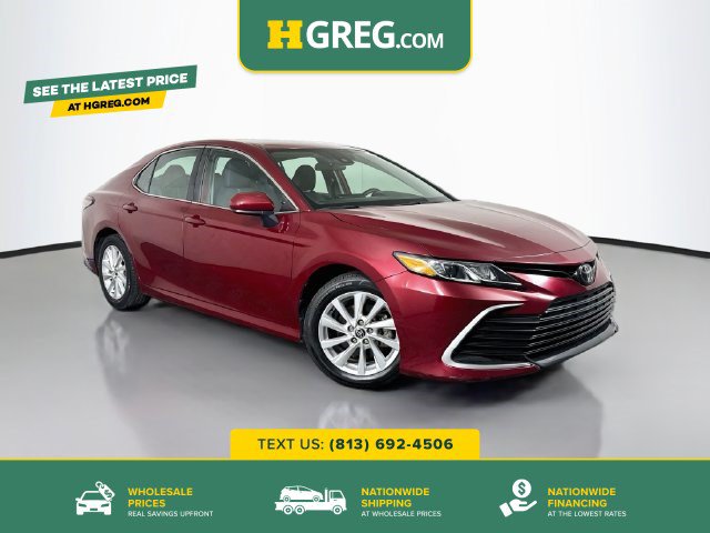 Used 2021 Toyota Camry LE FWD image 1