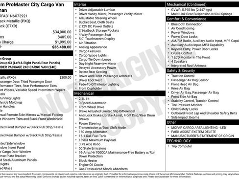 Used 2022 RAM ProMaster City Tradesman image 14
