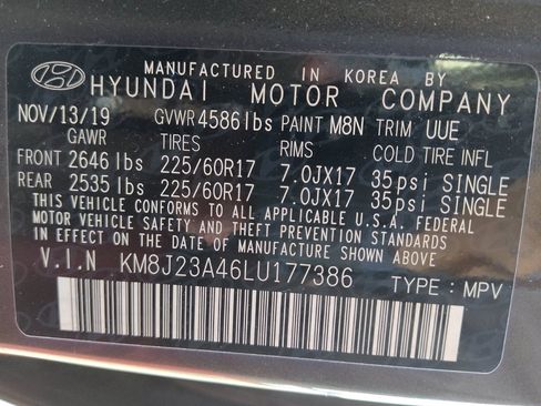 Used 2020 Hyundai Tucson SE FWD image 33