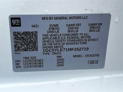 Used 2021 Chevrolet Silverado 2500 W/T w/ WT Convenience Package image 25