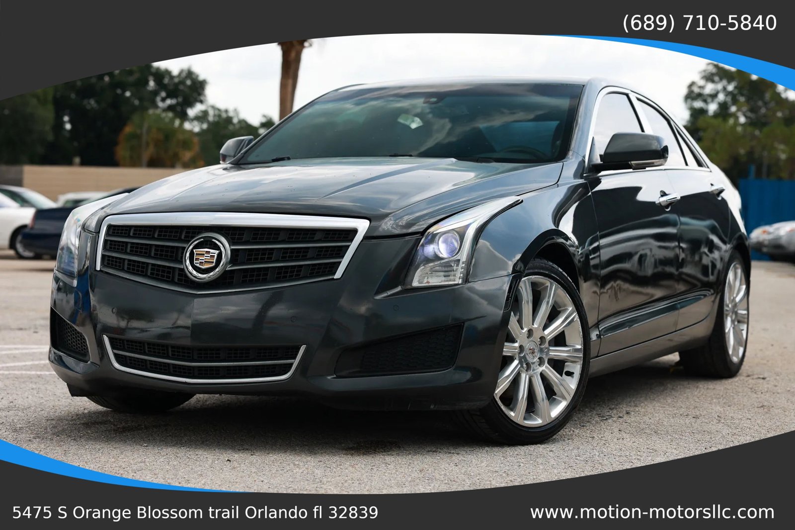 Used 2014 Cadillac ATS Luxury w/ Sun And Sound Package RWD image 1