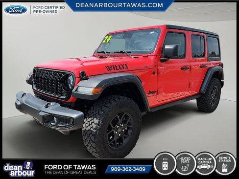 Used 2024 Jeep Wrangler Unlimited Sport AWD/4WD image 1