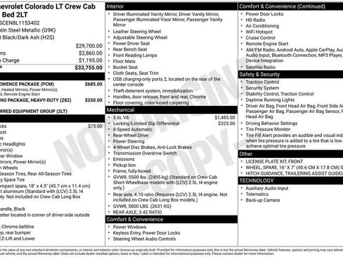 Used 2020 Chevrolet Colorado LT w/ LT Convenience Package image 30