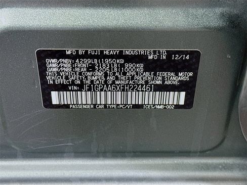 Used 2015 Subaru Impreza 2.0i image 33