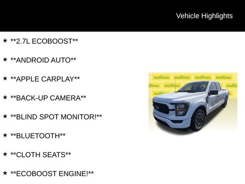Certified 2023 Ford F150 XL w/ STX Appearance Package RWD image 6