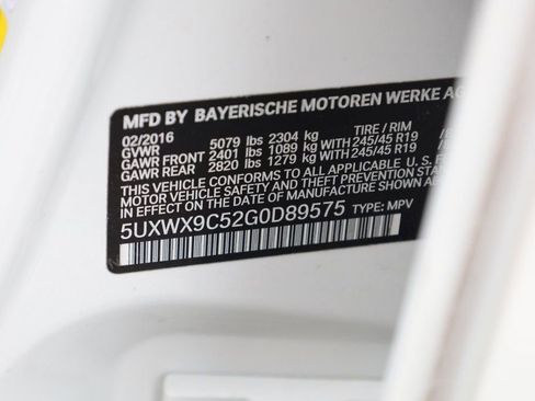 Used 2016 BMW X3 xDrive28i image 11