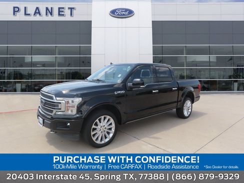 Used 2018 Ford F150 Limited w/ Trailer Tow Package AWD/4WD image 1