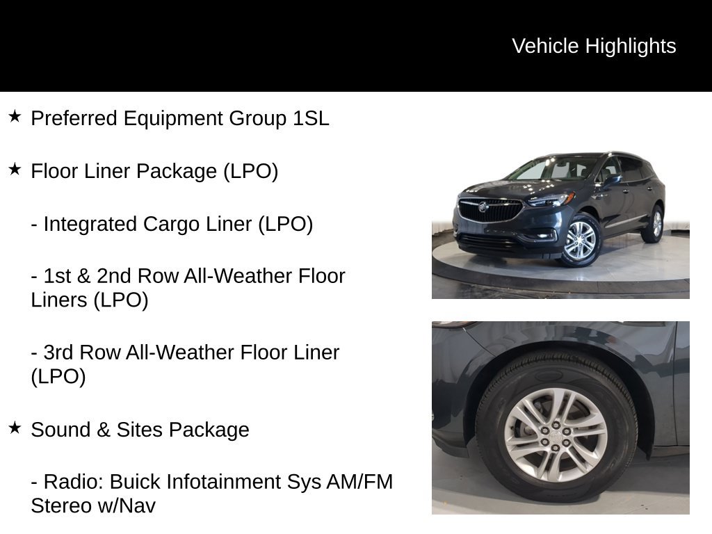 Used 2020 Buick Enclave Essence w/ Sound and Sites Package AWD/4WD image 7