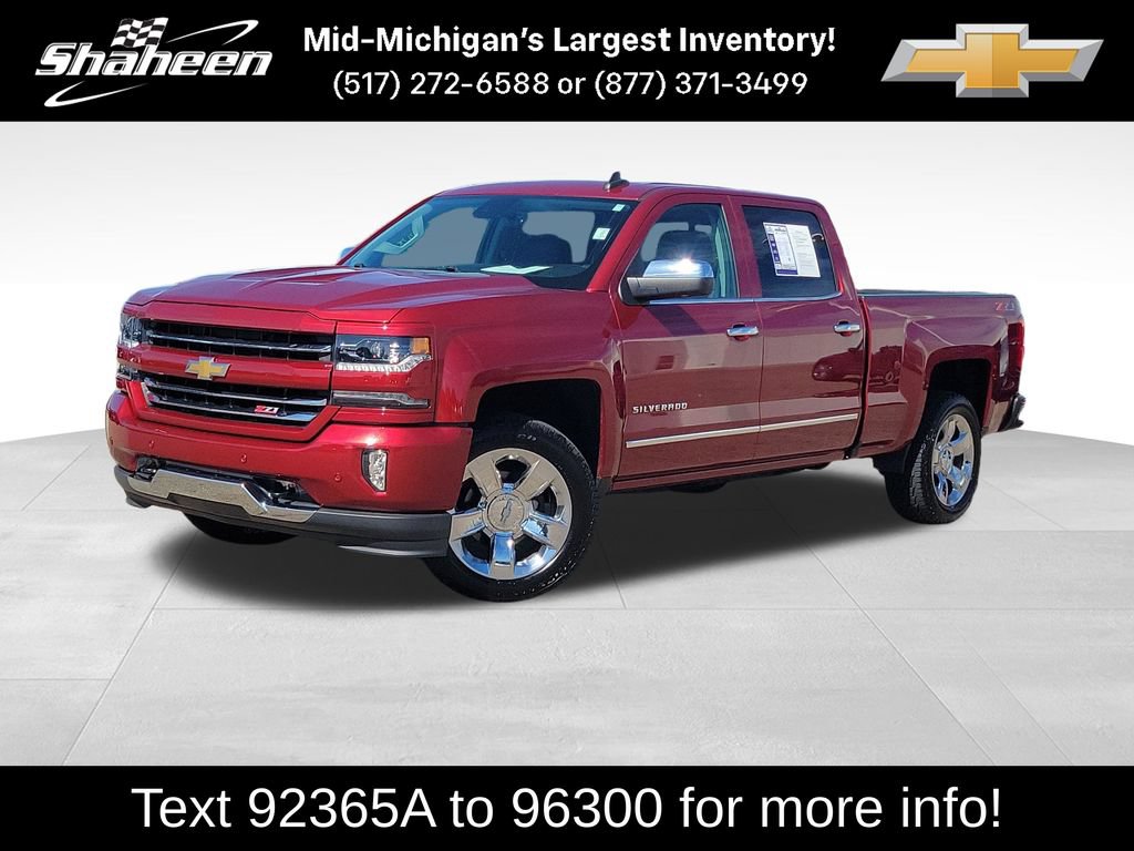 Used 2018 Chevrolet Silverado 1500 LTZ Z71 w/ LTZ Plus Package AWD/4WD 360° Tour