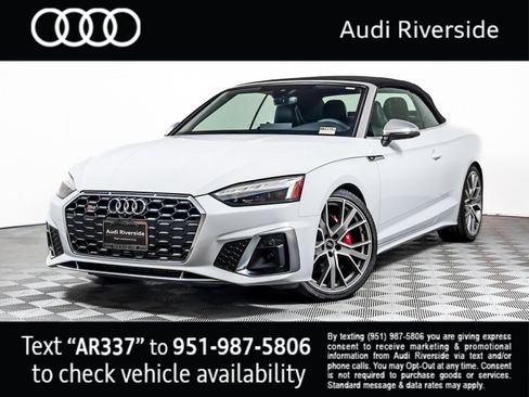 Used 2023 Audi S5 Premium Plus w/ Premium Plus Package AWD/4WD image 1