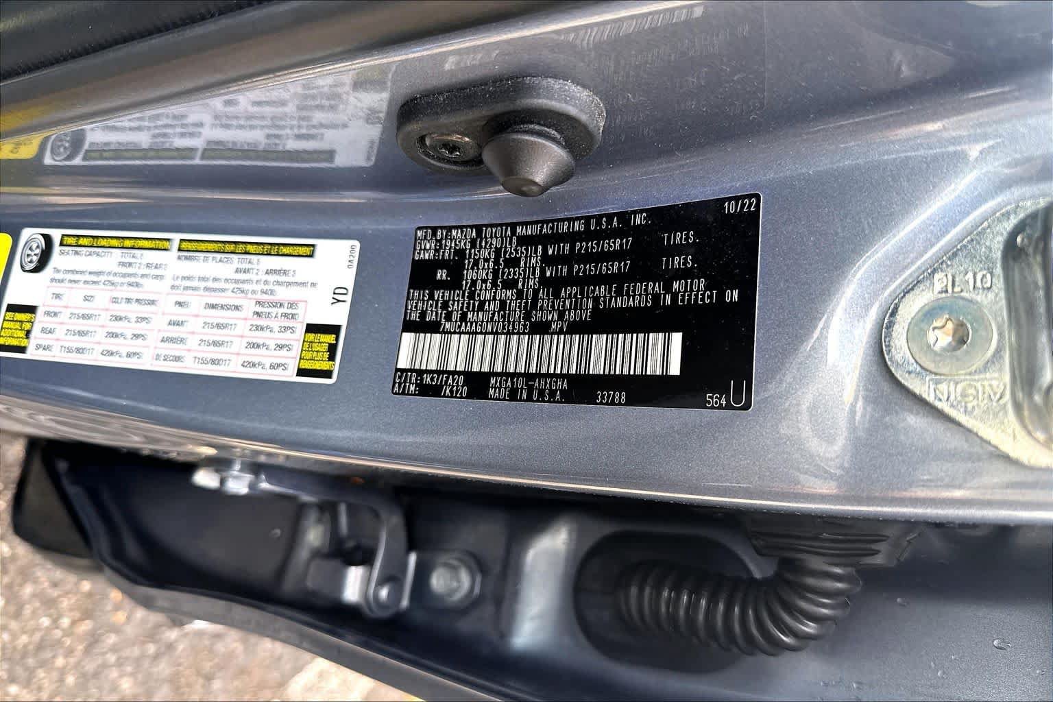 Used 2022 Toyota Corolla Cross LE w/ Black Badges Package (TMS) FWD image 34