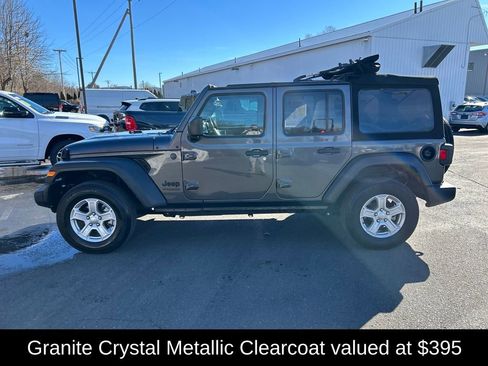 Certified 2022 Jeep Wrangler Unlimited Sport AWD/4WD image 8
