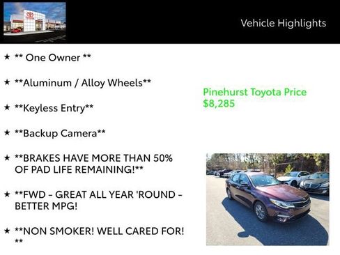 Used 2019 Kia Optima LX image 7