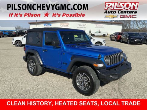 Used 2025 Jeep Wrangler Sport image 1