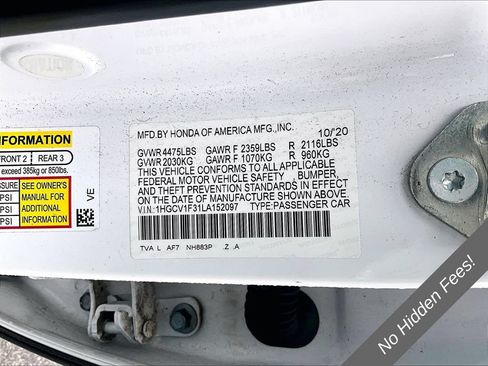 Used 2020 Honda Accord Sport image 23