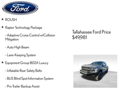 Used 2018 Ford F150 Raptor w/ Equipment Group 802A Luxury image 4